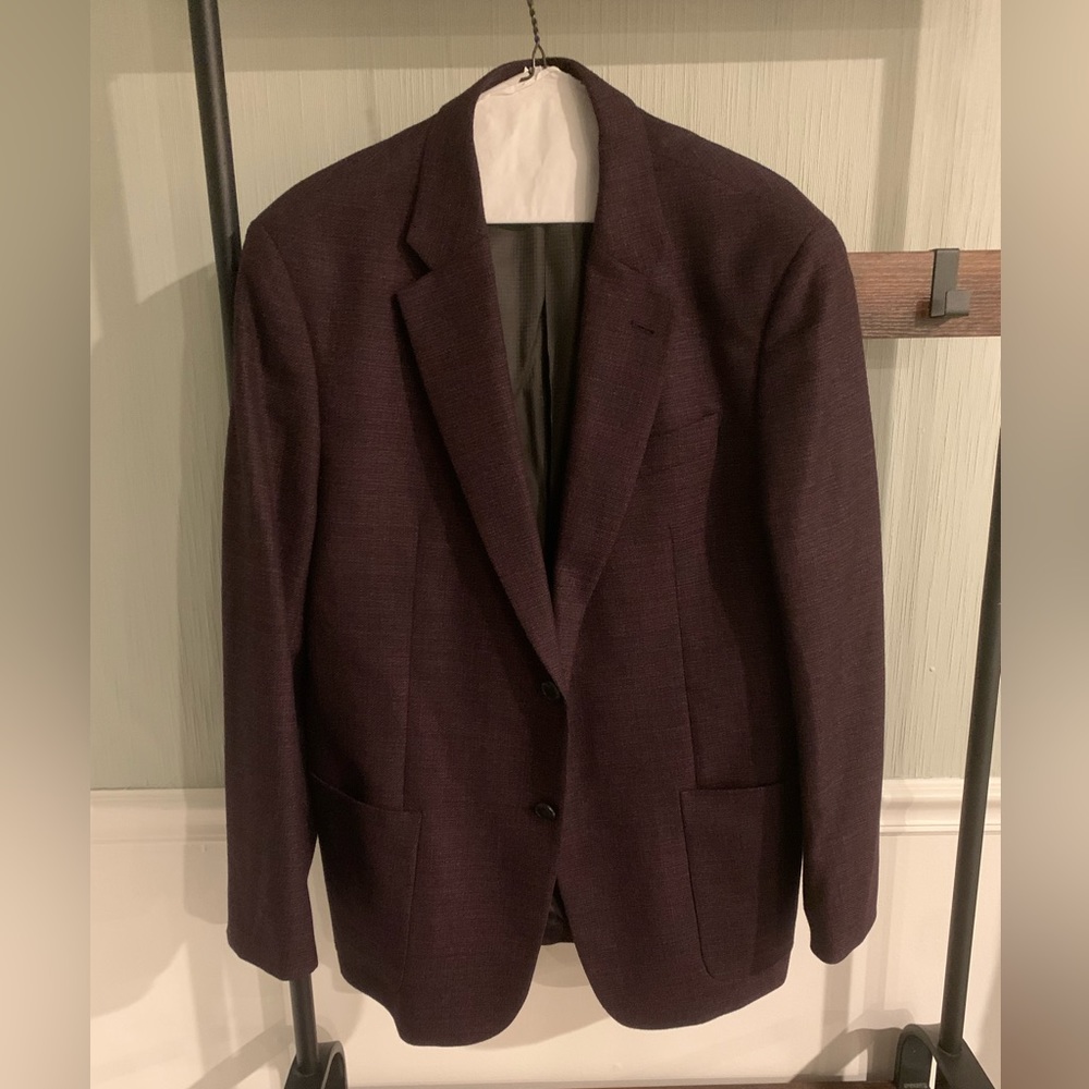 Armani G line blazer - maroon